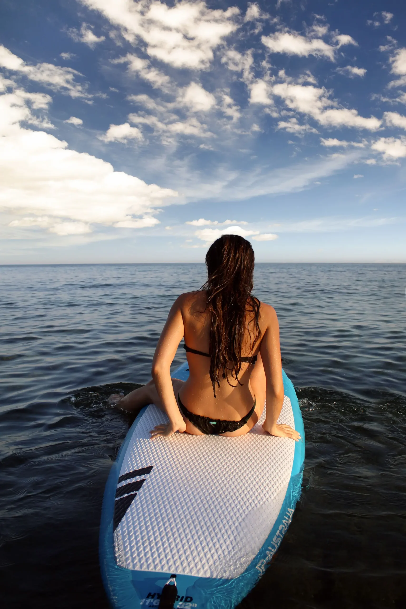 Paddleboarding in Turtle Bay Mauritius